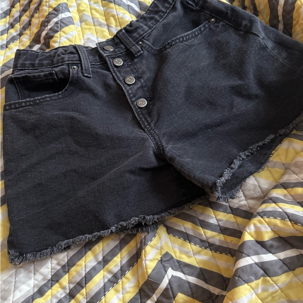 Old Navy Kids Black Jean Shorts